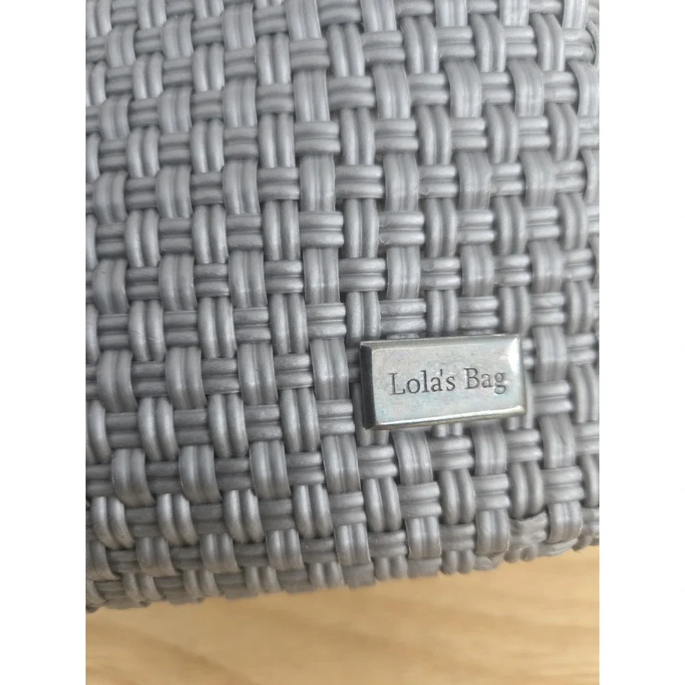 Lola's Bag‎ Medium Tote Silver